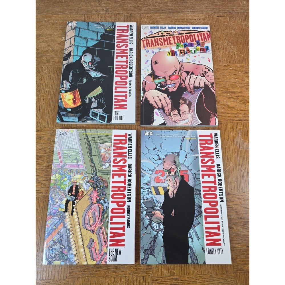 Transmetropolitan Volumes 2-5 - Lot Of 4 Books - Vertigo